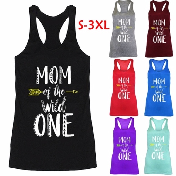 ☀️☀️$10 SALE☀️☀️ "MOM OF A WILD ONE" ALL COLORS! - Picture 2 of 8